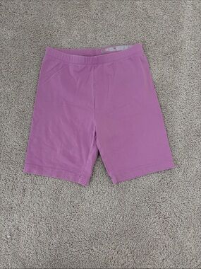 Men's Purple Knit Casual Shorts